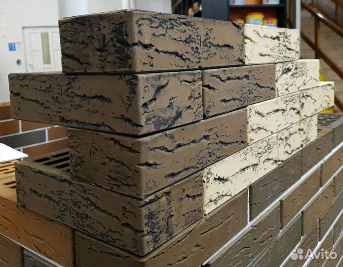 Керамический лицевой кирпич Flash Бордо Строма