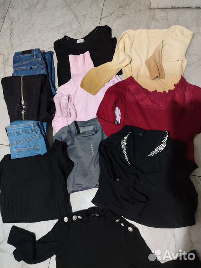 Женские вещи пакетом размер с-м 11 штук