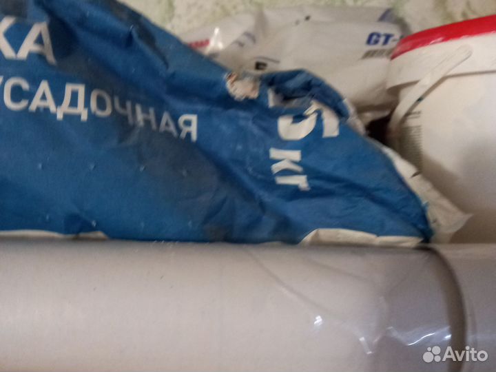 Шпатлевка гипсовая остатки