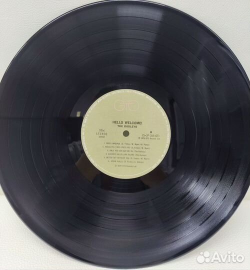Pop: The Dooleys - Hello Welcome LP 1980 NM