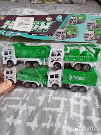 Детские машинки, грузовики, набор