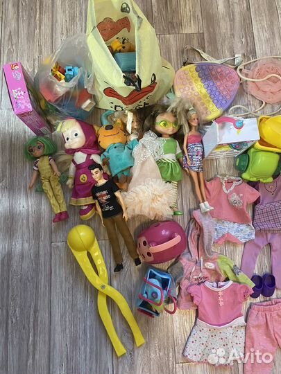 Детские игрушки пакетом
