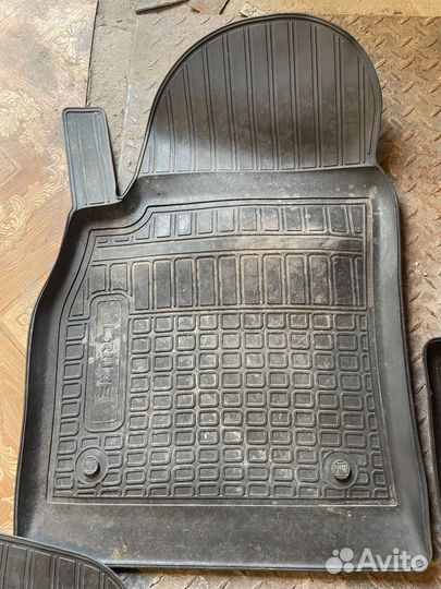 Резиновые коврики шевроле круз
