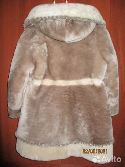 Шуба для девочки 4-7 лет