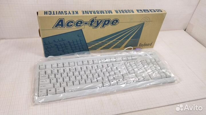 Клавиатура проводная ACE-type PS/2, новая