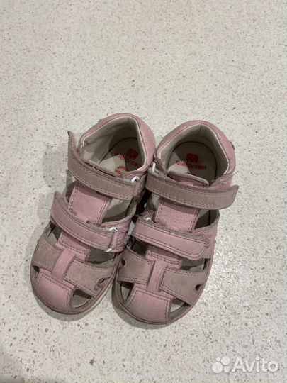 Сандалии для девочки натуральная кожа