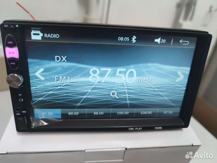 Магнитола 2din KSD 7035B,USB/Fm/Bluetooth