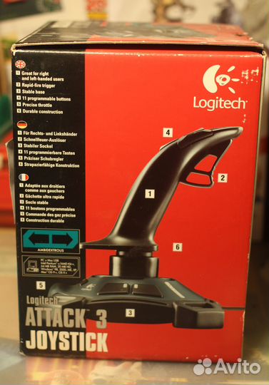 Джойстик Logitech Attack 3