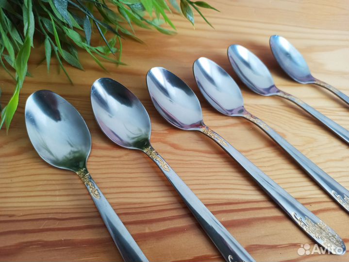 Чайные ложки набор 6 штук