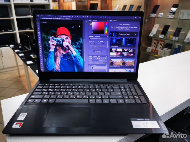 Ноутбук lenovo FHD AMD A6 9225 8gb DDR4 SSD 256gb