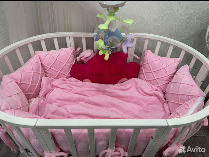 Бортики в детскую кроватку