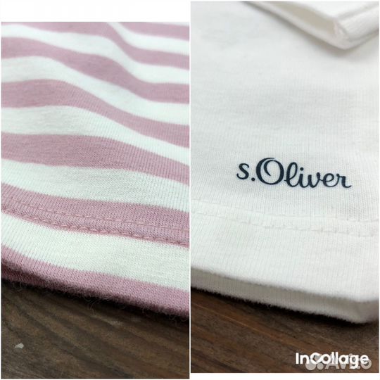 Лонгслив для девочки пакетом новые S.Oliver