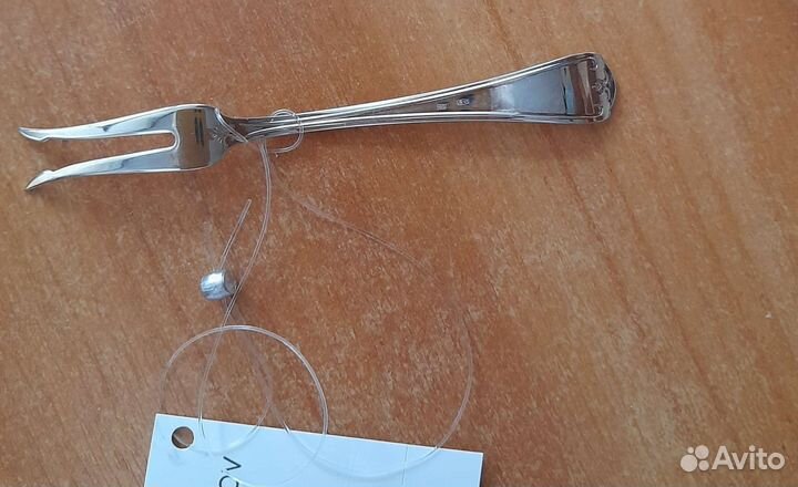 Вилка серебро для лимона