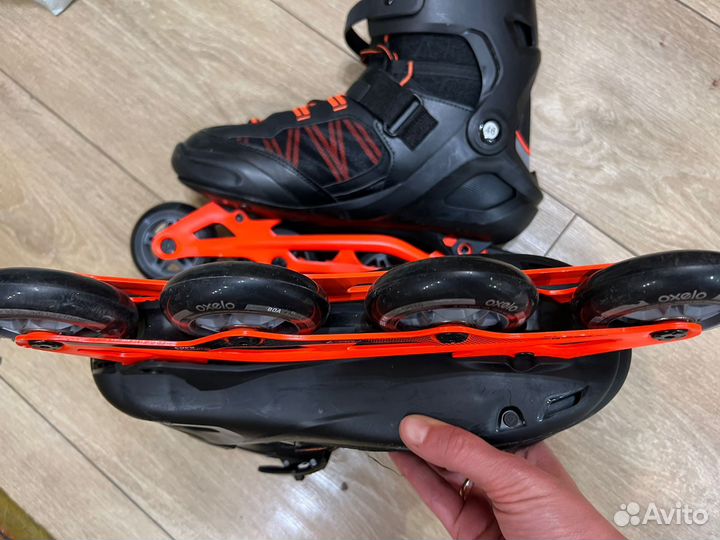 Роликовые коньки Decathlon, 46 размер