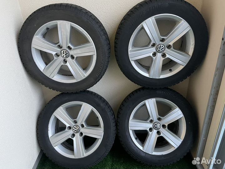 Колеса в сборе r16 зимние 5 112