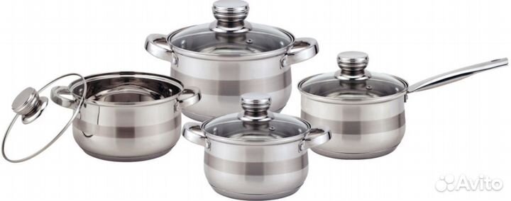 Набор кастрюль из нержавеющей стали