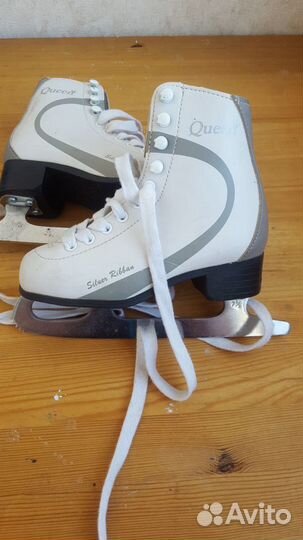 Коньки фигурные разм.29 новые. Натуральная кожа