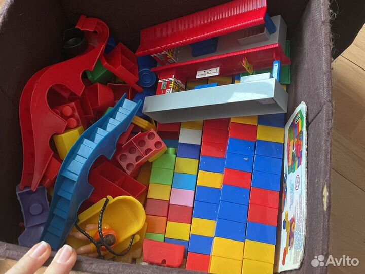 Конструктор 4 вида, кубики