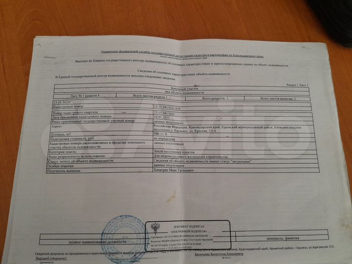 Участок 5 сот. (ИЖС)