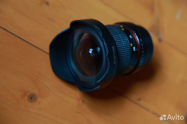 Объектив samyang 14mm f 2.8 canon ef