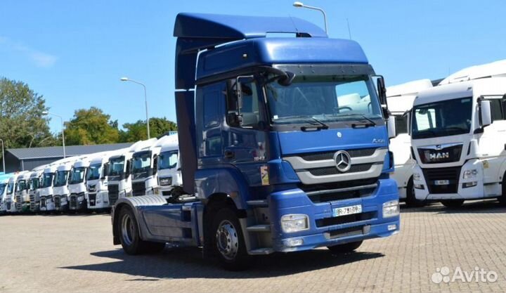 Pазбираем грузовик Mercedes-Benz Axor mpiii с 2009