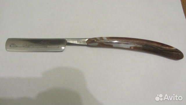 Опасная бритва Стиз с гравировкой Крымский мост 54