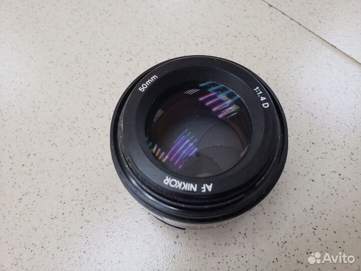 Объектив Nikon 50mm f 1.4d