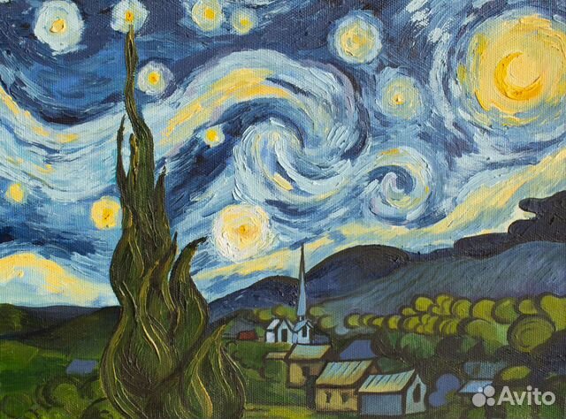 Картина маслом на холсте