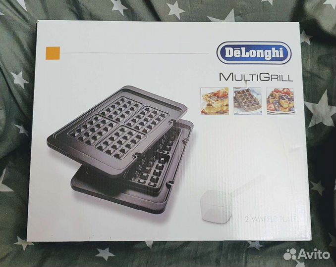 Пластины для гриля DeLonghi, новые