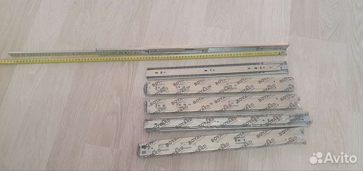 Направляющие для ящиков с функцией Push to Open