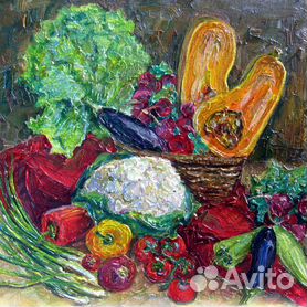 Картины, постеры «Овощи, фрукты, ягоды»