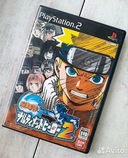 Naruto: Narutimate Hero 2 PS2 Лицензия