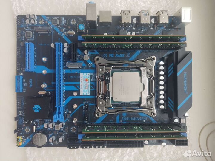 Комплект X99 QD4, E5 1650 V3, 32GB