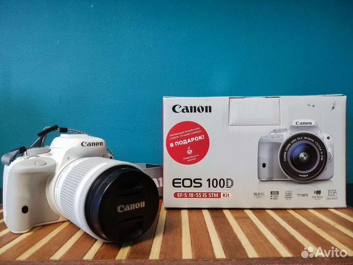 Зеркальный фотоаппарат canon 100d