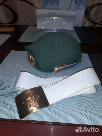 Фуражка, ремень
