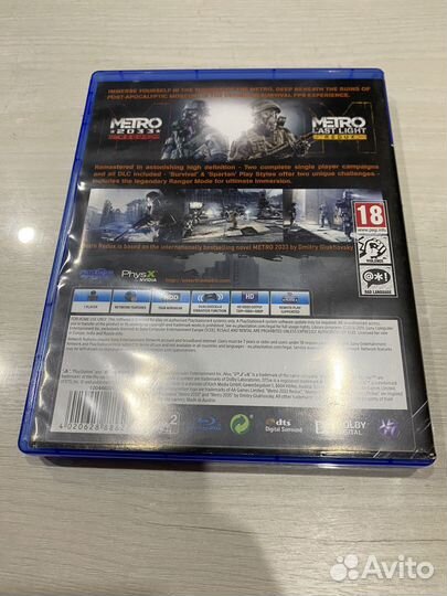 Metro redux ps4