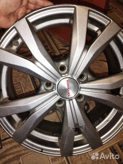 Литые диски на skoda octavia r16