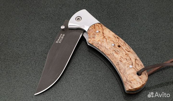 Нож складной Дельфин, сталь Х12мф, рукоять накладк