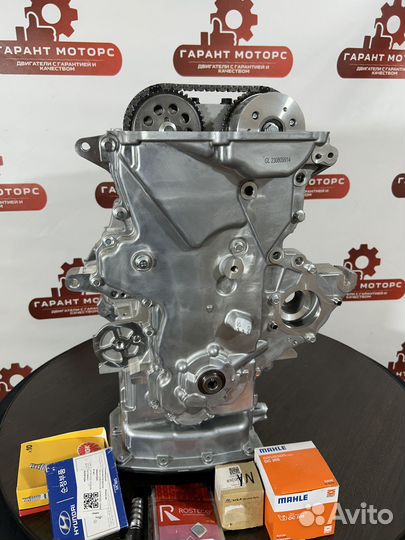 Мотор (двигатель) на Hyundai solaris Rio 1.6