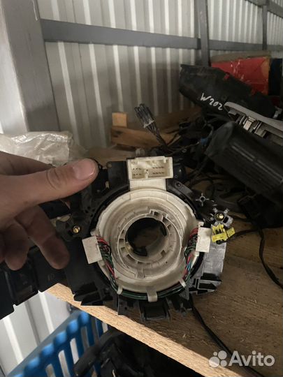 Nissan note подрулевой шлейф левый руль 08 г