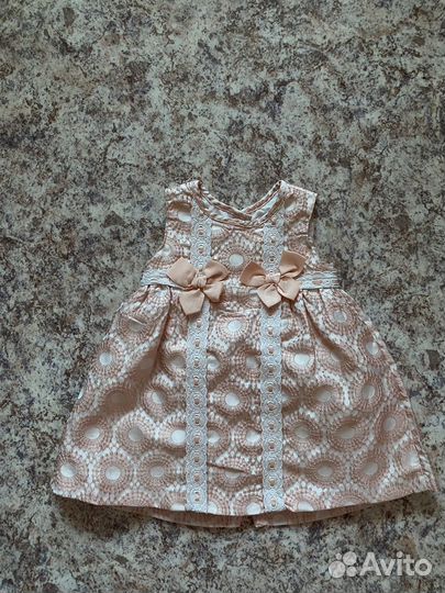 Платье на девочку 86