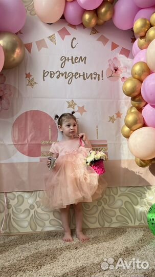 Платье для девочки 92