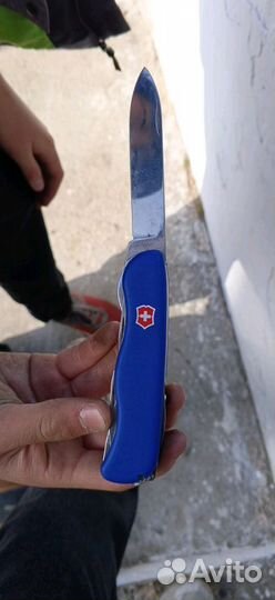 Нож мультитул victorinox синий