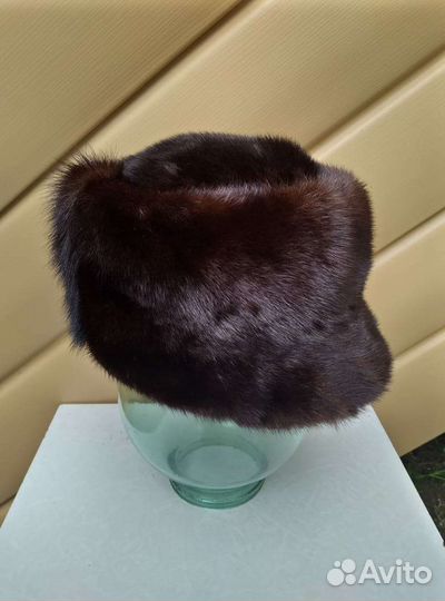 Шапка норковая женская