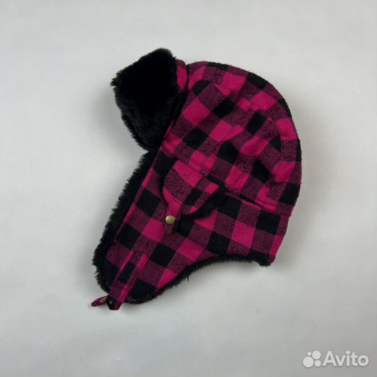 Шапка ушанка emo y2k