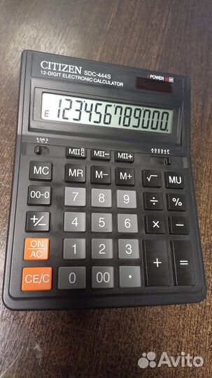 Калькулятор citizen CDC-444S