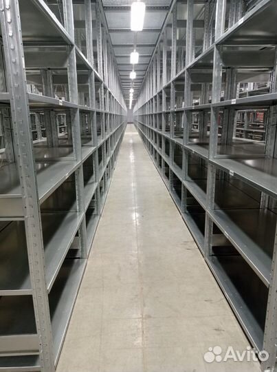 Монтаж стеллажей