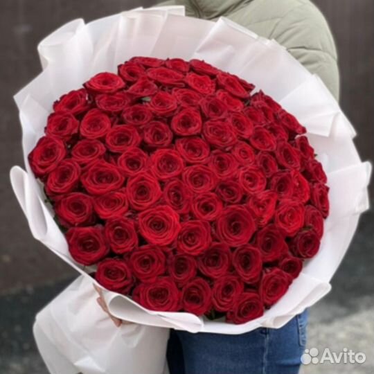 Букет из 75 роз