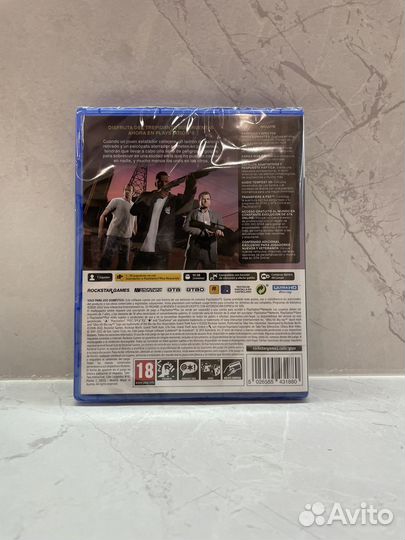 Диск Grand theft auto 5 GTA5 игра для ps5