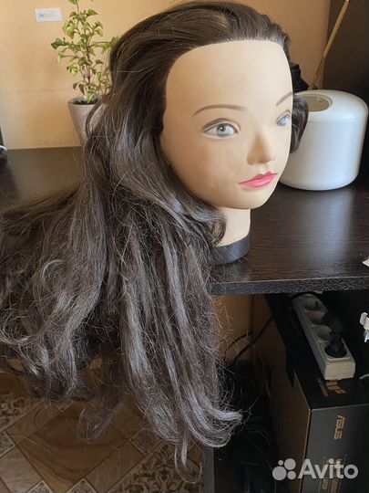Манекен головы для причесок